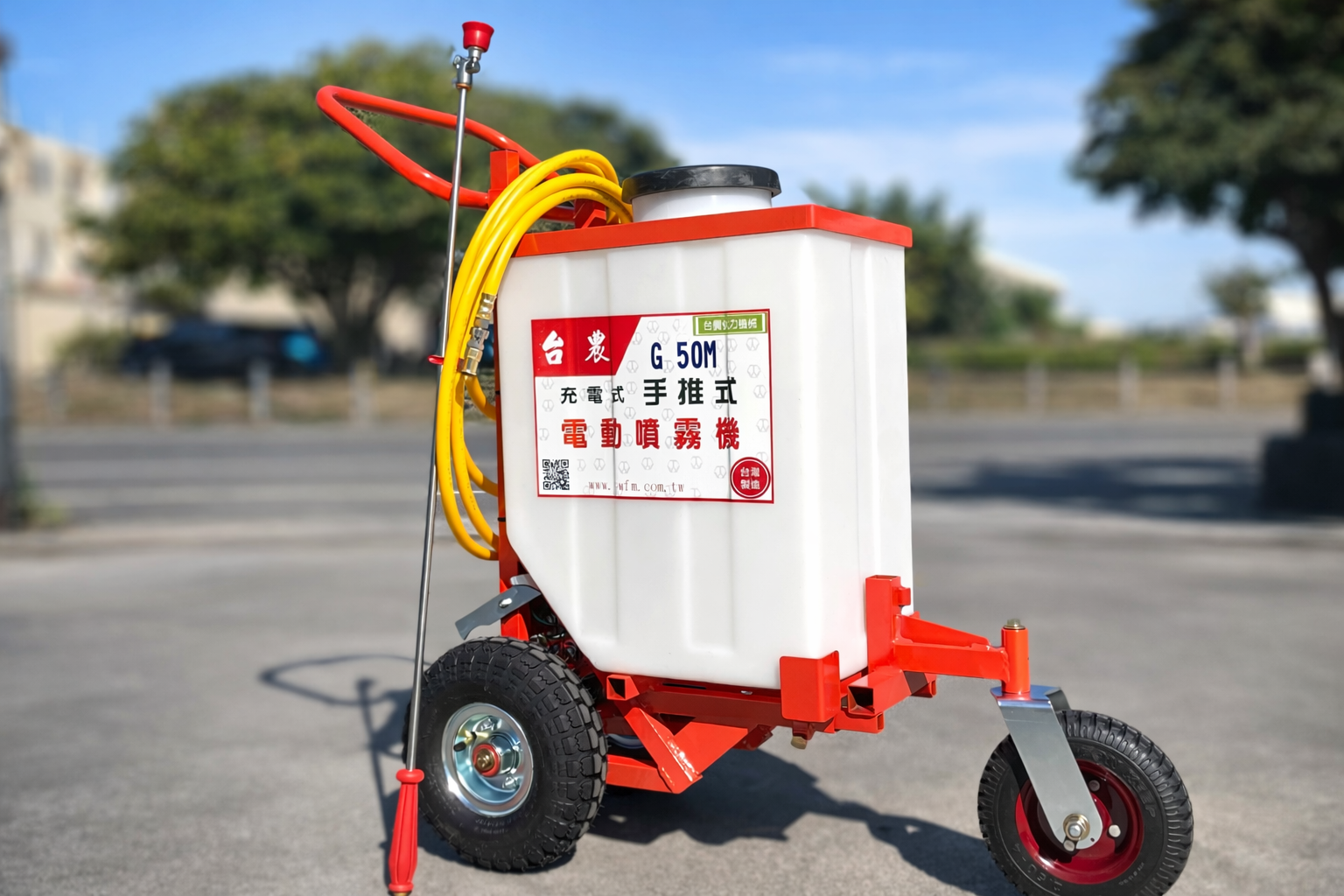 手推/自走噴霧機(車)/收管機   A